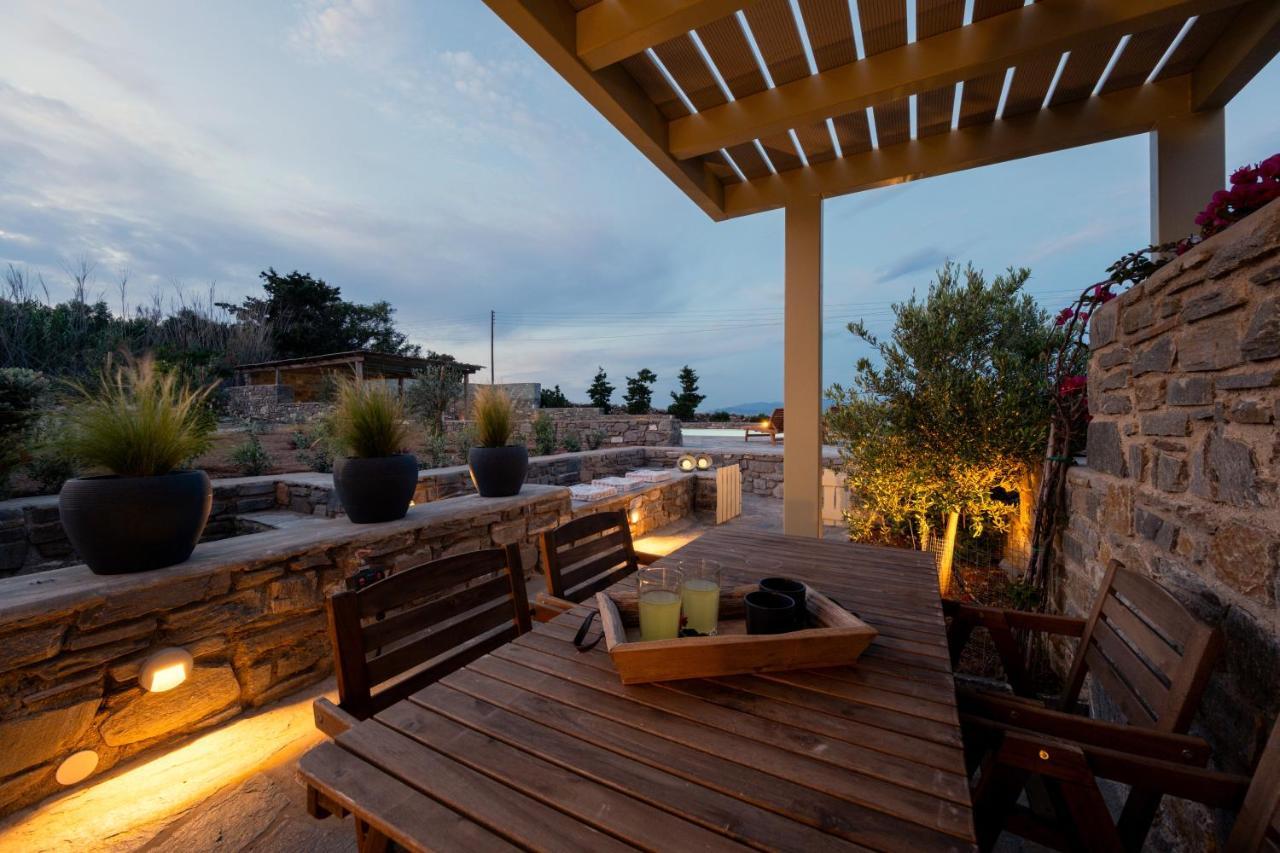 Kallirroe Deluxe Villa With Sea View And Pool คริสซี อัคติ ภายนอก รูปภาพ