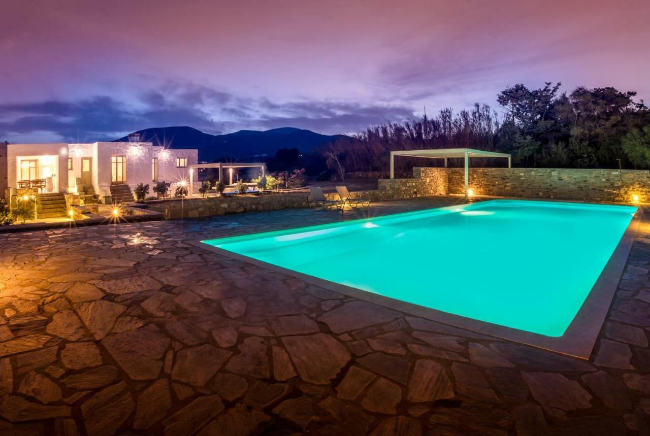 Kallirroe Deluxe Villa With Sea View And Pool คริสซี อัคติ ภายนอก รูปภาพ